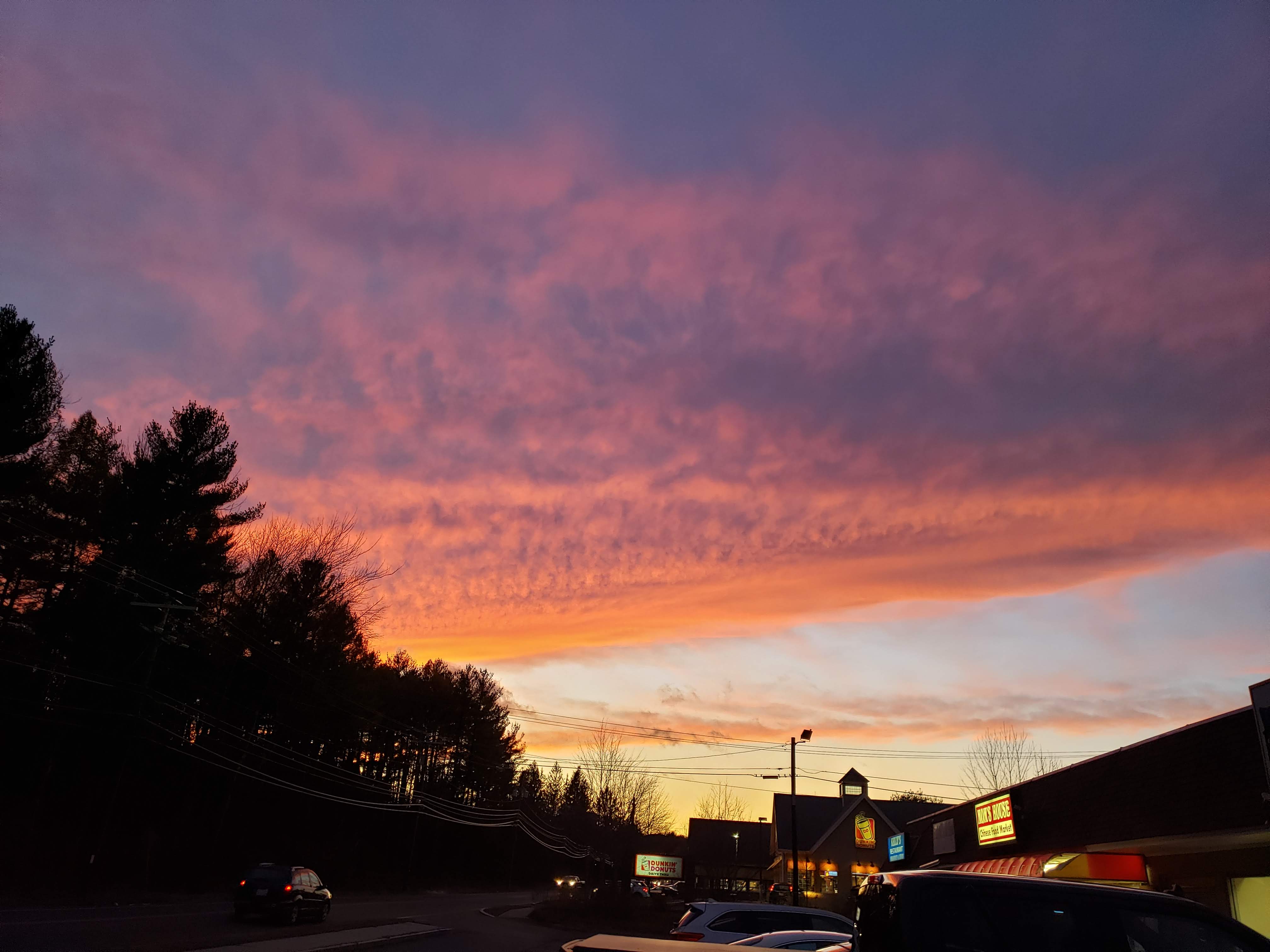 Sky Colors in Amherst